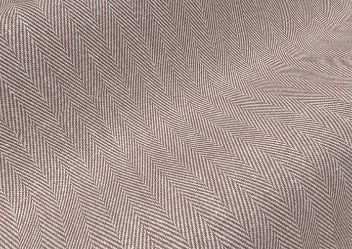 Delicate Chevron, Rusett - Motorised Roman Blind - Image 4
